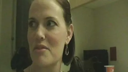 Deux hommes pour la belle et méchante brune Amber Rayne