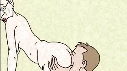 Mon cousin la rousse, baise comme ça pour sucer la bite !!